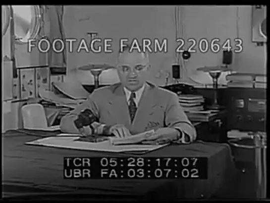 Truman Announces Hiroshima Bombing 220643-10 _ Footage Farm [sDfuau2SfVE]