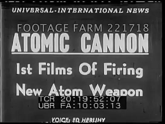 Firing New Atomic Weapon 221718-24 _ Footage Farm [jqMkDmbL6hM]