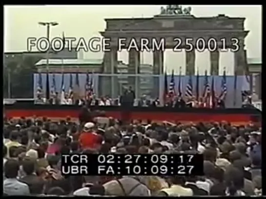 1987 Reagan Berlin Wall Speech 250013-02 _ Footage Farm [IaiSIKqWvOI]