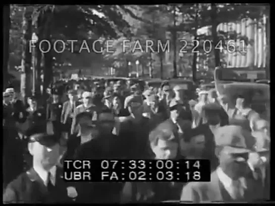 Depression, USA_ Bonus Army Marches to the Capitol Building, 1933 _ 220461-23 _ Footage Farm Ltd [Ynu8GgMuC5s]