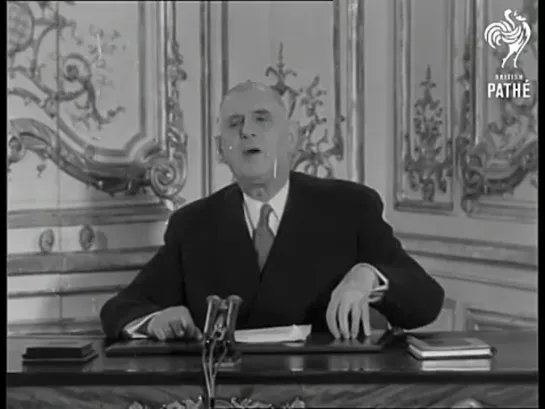 De Gaulle Declaration On Algeria (1959) [xHfpZq5DsrU]