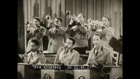 DIZZY GILLESPIE PERFORMS A NIGHT IN TUNISIA 1947 EXCERPT FROM JIVIN IN BE-BOP XD38984a [RgpGENzQE5g]