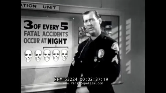 1950s NIGHT DRIVING DRIVER EDUCATION FILM LOS ANGELES POLICE DEPARTMENT 53224 [BUQ5GTgW4cI]