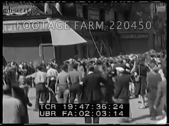 WW2 Paris Liberation - 220450 07 _ Footage Farm