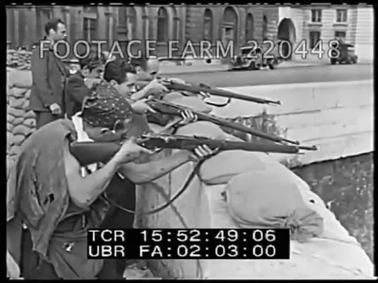 WW2 Paris Liberation - 220448 10 _ Footage Farm