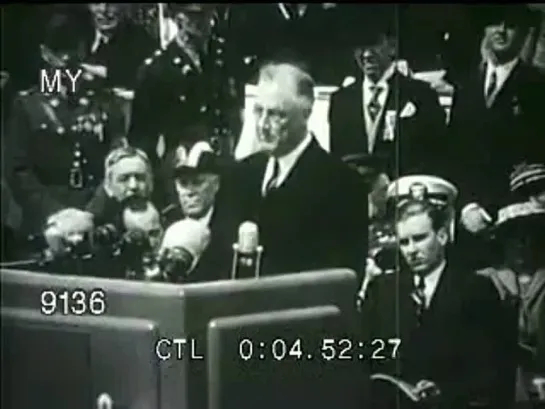 1939 Worlds Fair New York President Roosevelt Makes Opening Speech