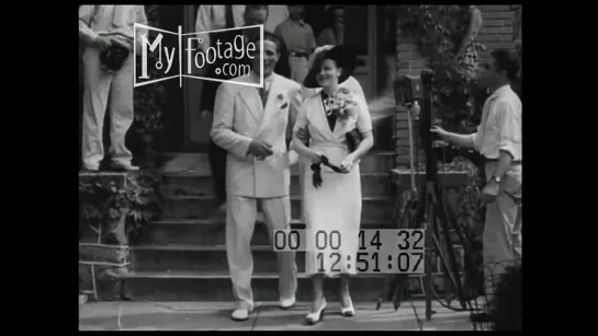 1935 Max Baer and Mary Ellen Sullivan Wedding