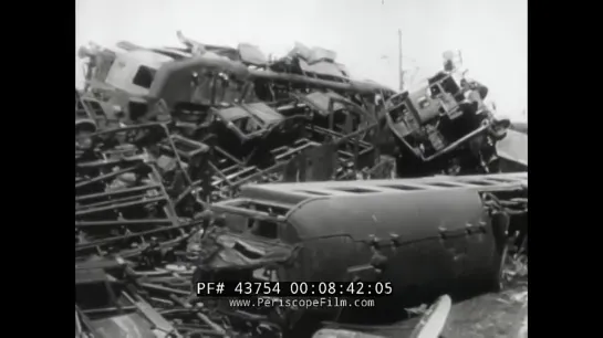 U.S. ARMY TV SHOW THE BIG PICTURE OPERATION ROLL-UP RE-USE OF WWII EQUIPMENT IN