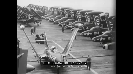 U.S. NAVY AIRCRAFT CARRIERS IN ACTION IN KOREAN WAR USS VALLEY FORGE 80404