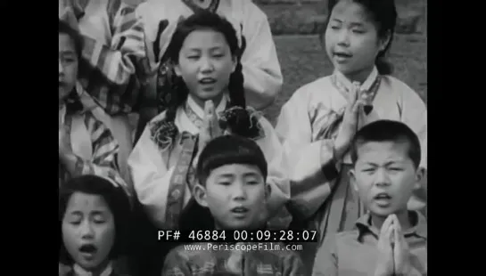 HELPING KOREANS TO HELP THEMSELVES 1954 KOREAN WAR RELIEF CAMPAIGN FILM 46884