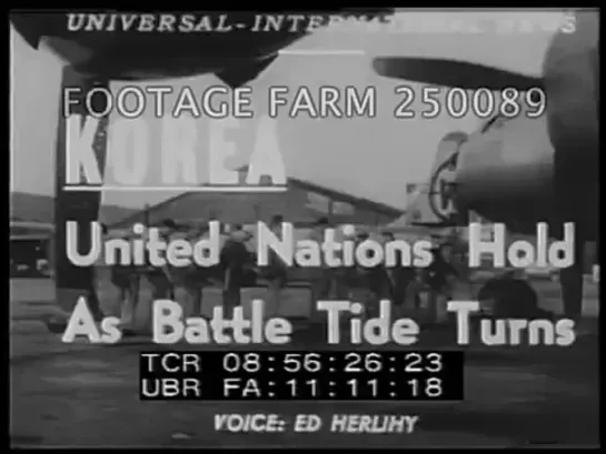 Korea_ United Nations Hold As Battle Tide Turns. 250089-13 _ Footage Farm [naUa5EC-ndo]