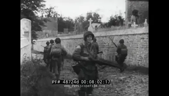 OFFICIAL FILMS NEWSREEL D-DAY INVASION OF NORMANDY FRANCE WWII JUNE 6, 1944 8472