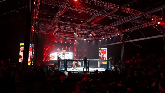 AMC Fight Nighs 115 Шуаев VS Пономарев в RED ARENA