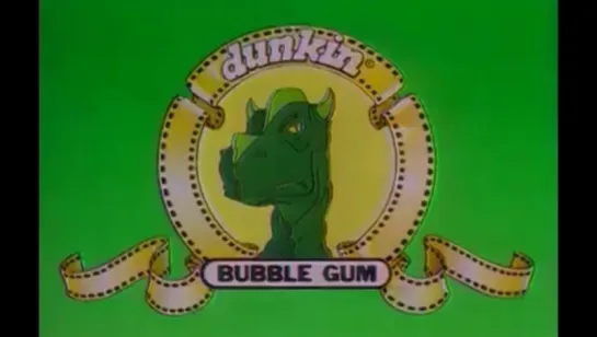 Планета Динозавров Реклама - Dinosaur Planet Dunkin Bubble Gum (1994)