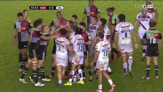 Harlequins - Sale Sharks, 21.11.2014, 2 тайм