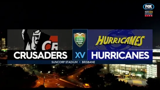 Brisbane Global 10s 2018 - Crusaders -Hurricanes, полуфинал