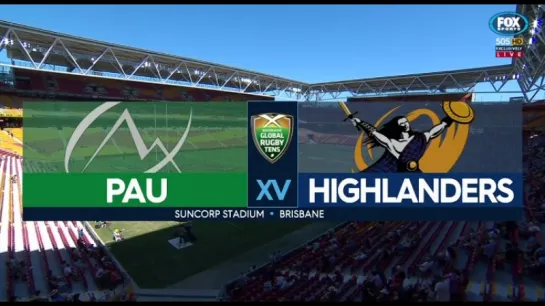 Brisbane Global 10s 2018 - Pau - Highlanders