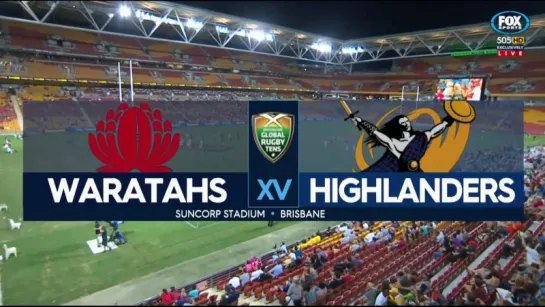 Brisbane Global 10s 2018 - Waratahs   -  Highlanders