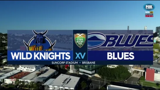 Brisbane Global 10s 2018 - Panasonic Wild Knights  -  Blues