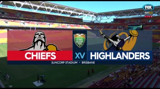 Brisbane Global 10s 2018 -Chiefs - Highlanders 09.02.2018