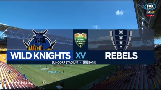 Brisbane Global 10s -  Melbourne Rebels - Panasonic Wild Knights, 09.02.2018