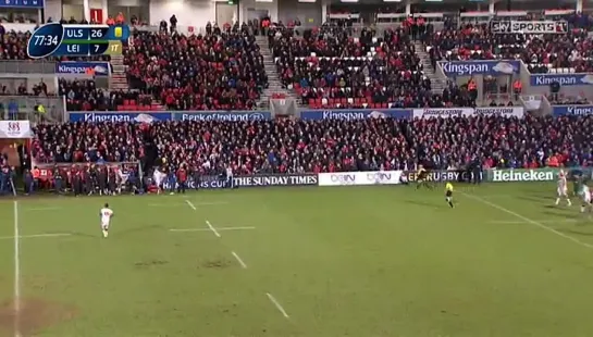 Ulster v Leicester, 24.01.2015