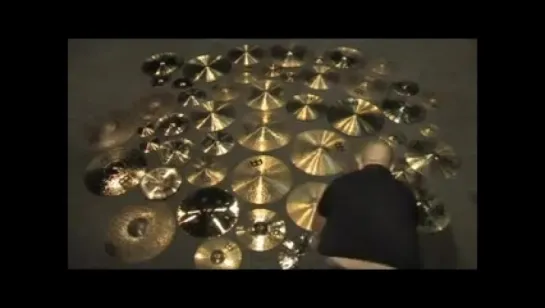 Gergo Borlai playing his Meinl Cymbals