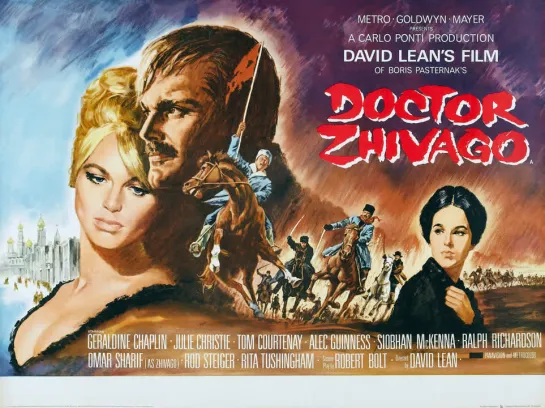 Doctor Zhivago (1965) -720p- Omar Sharif, Julie Christie, Geraldine Chaplin