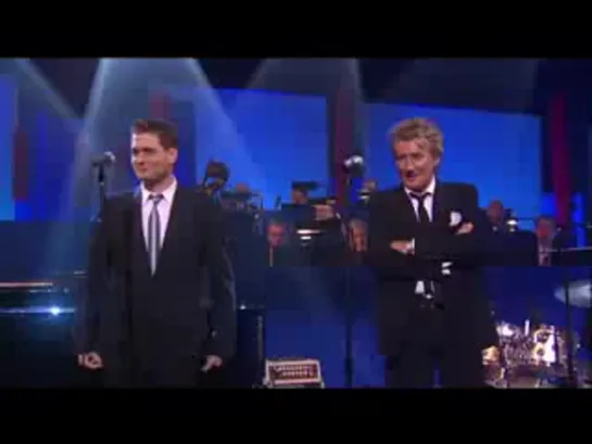 Rod Stewart & Michael Buble -They Can't Take That Away From Me