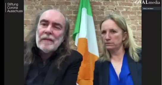 John Waters And Gemma O’Doherty At The Corona Investigative Committee