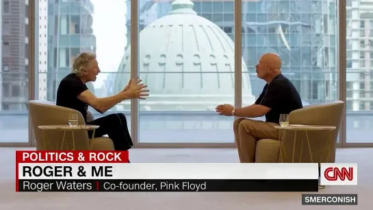 Roger Waters is interviewed on CNN and exposes their propaganda