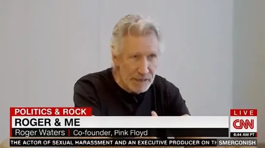 Roger Waters is interviewed on CNN and exposes their propaganda