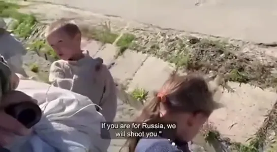 Kids speak about their experience with Ukrainian soldiers