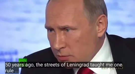 Putin gives advice for if youre ever in a fight...