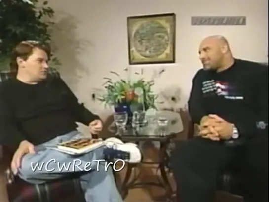 WCW Thunder: Tony Schiavone Interview with Goldberg (25 Октября 2000)