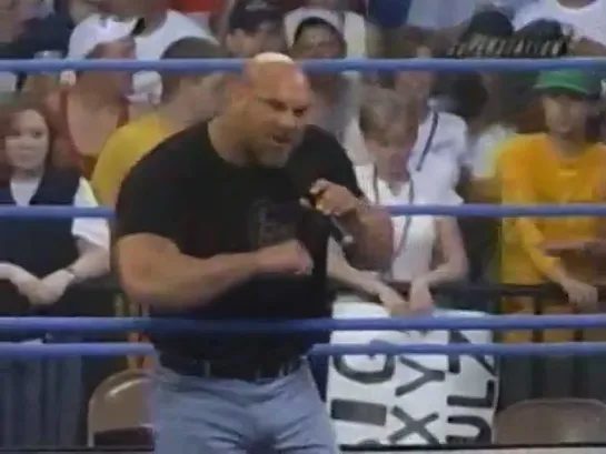 WCW Thunder: Goldberg Speaks on "The Outsiders" (21 Июня 2000)