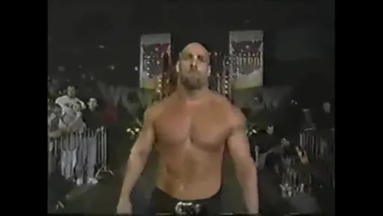 [ENG] WCW Nitro: Steve McMichael vs. Ray Traylor + Goldberg's appearance 03.11.1997