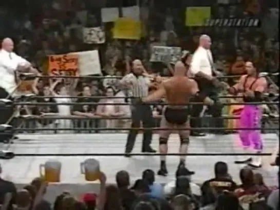 WCW: Thunder / Goldberg and Bret Hart Vs. Creative Control / 1999/12/09