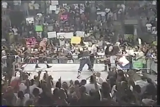 WCW: Nitro / Goldberg Vs. "West Texas Rednecks" (Bobby Duncum, Barry Windham and Kendall Windham) /1999/08/16