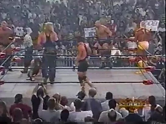 WCW: Nitro / Goldberg, Hulk Hogan and Sting Vs. Kevin Nash, Sid Vicious and Rick Steiner / 1999/08/09