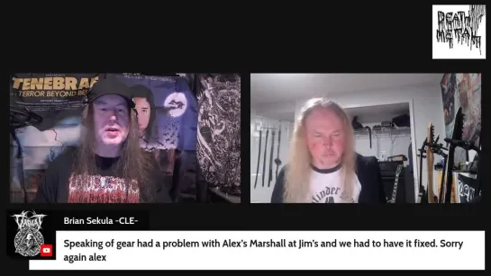 Death Metal Podcast - Alex Bouks Interview Immolation Shadows Goreaphobia Ruinous new 2024 full