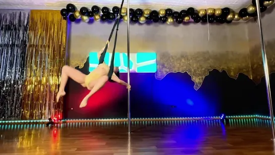 Виктория Чайковская. AerialPoleArt. Студия танцев Pole Dance Style. Отчетный вечер ДР студии 16.03.2024 г.