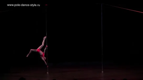 Евгения Еремина Artisric Pole (продолжающие) - 2-й турнир студии Pole Dance Style.