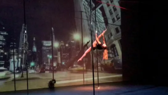 Маргарита Шапкина."Зимнее шоу" студии  Pole Dance Style