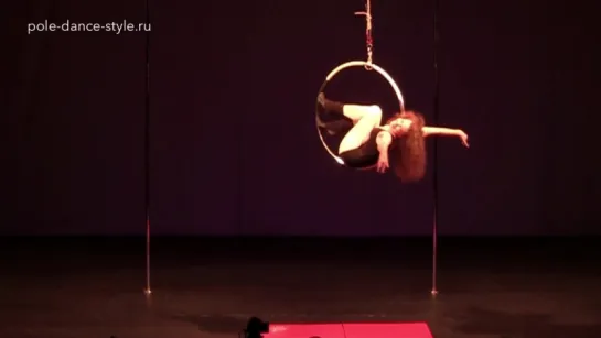 1 место Кольцо - Наталья Рыбакова. Третий турнир студии Pole Dance Style