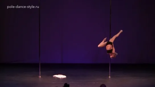 1 место Pole Art (продолжающие) - Ольга Кочина. Третий турнир студии Pole Dance Style