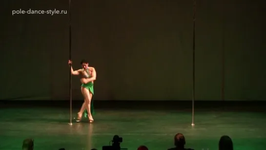 Гульнара Зиятдинова. Pole Exotic (продолжающие). Третий турнир студии Pole Dance Style