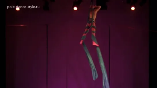 Наталья Рыбакова. Воздушные полотна. Третий турнир студии Pole Dance Style