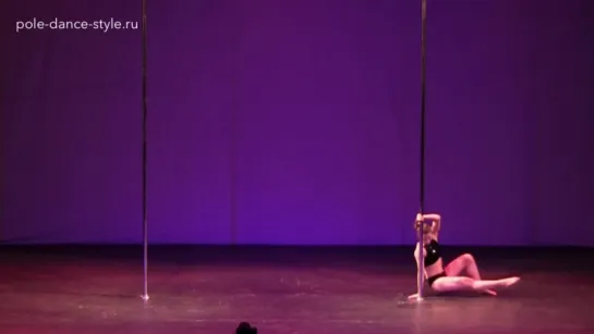 Вера Кожухова. Pole Art (продвинутые). Третий турнир студии Pole Dance Style