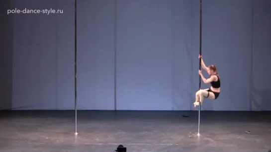 Ольга Максимова. Pole Art (продвинутые). Третий турнир студии Pole Dance Style